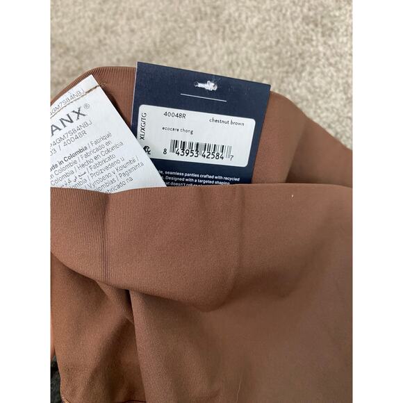 New Spanx Women's Shapewear Thong Underwear, Brown Size XL - Picture 3 of 3